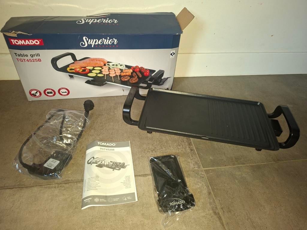 Tomado Tafelgrill - Zo goed als nieuw!, Witgoed en Apparatuur, Ophalen of Verzenden, Zo goed als nieuw, Tafelgrill