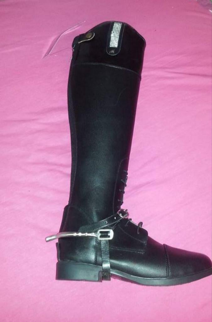 Mondoni paardrijlaarzen 38-S, Dieren en Toebehoren, Paardrijkleding, Ophalen of Verzenden, Zo goed als nieuw, Schoeisel