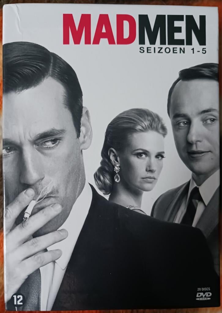 Mad Men Seizoen 1 tm 5, Cd's en Dvd's, Dvd's | Tv en Series, Boxset, Drama, Ophalen of Verzenden, Zo goed als nieuw