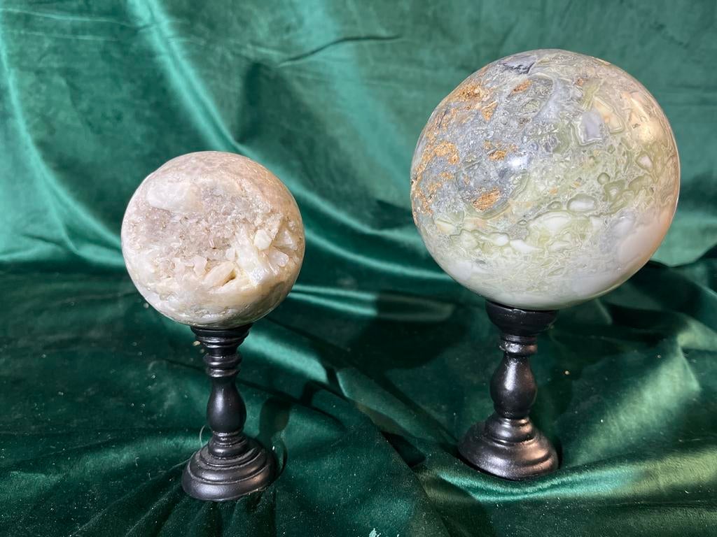 Onyx en quarts natuurlijke stenen., Ophalen of Verzenden