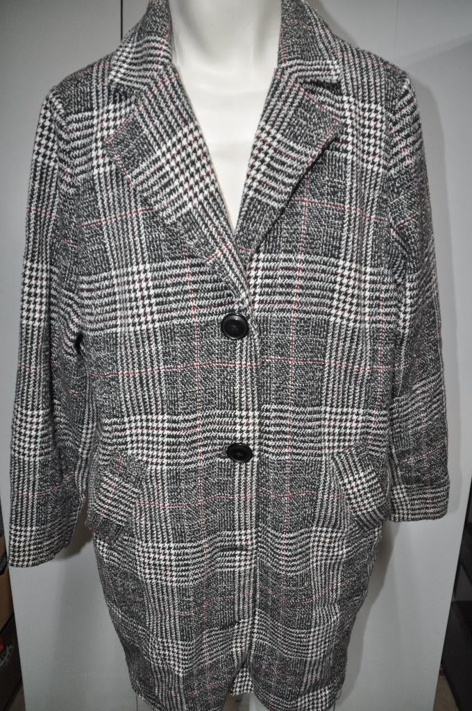 cc10 Zhenzi Tussen jas maat M ( XL ) 44 / 46, Ophalen of Verzenden, Zo goed als nieuw, Overige kleuren, Jas of Mantel