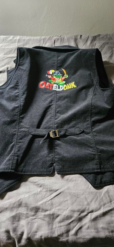 Oeteldonk Fluwelen Gilet Maat XL, Ophalen, Maat 56/58 (XL)