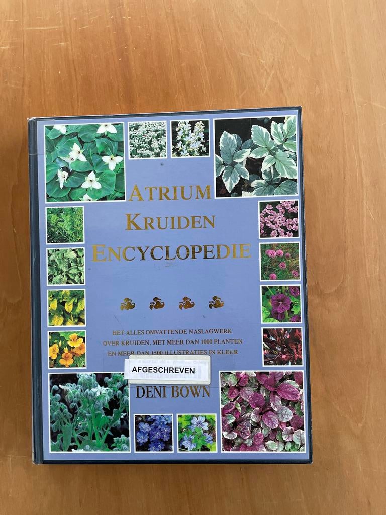 Atrium Kruiden Encyclopedie - Deni Bown, Boeken, Encyclopedieën, Zo goed als nieuw, Bloemen en Planten, Ophalen