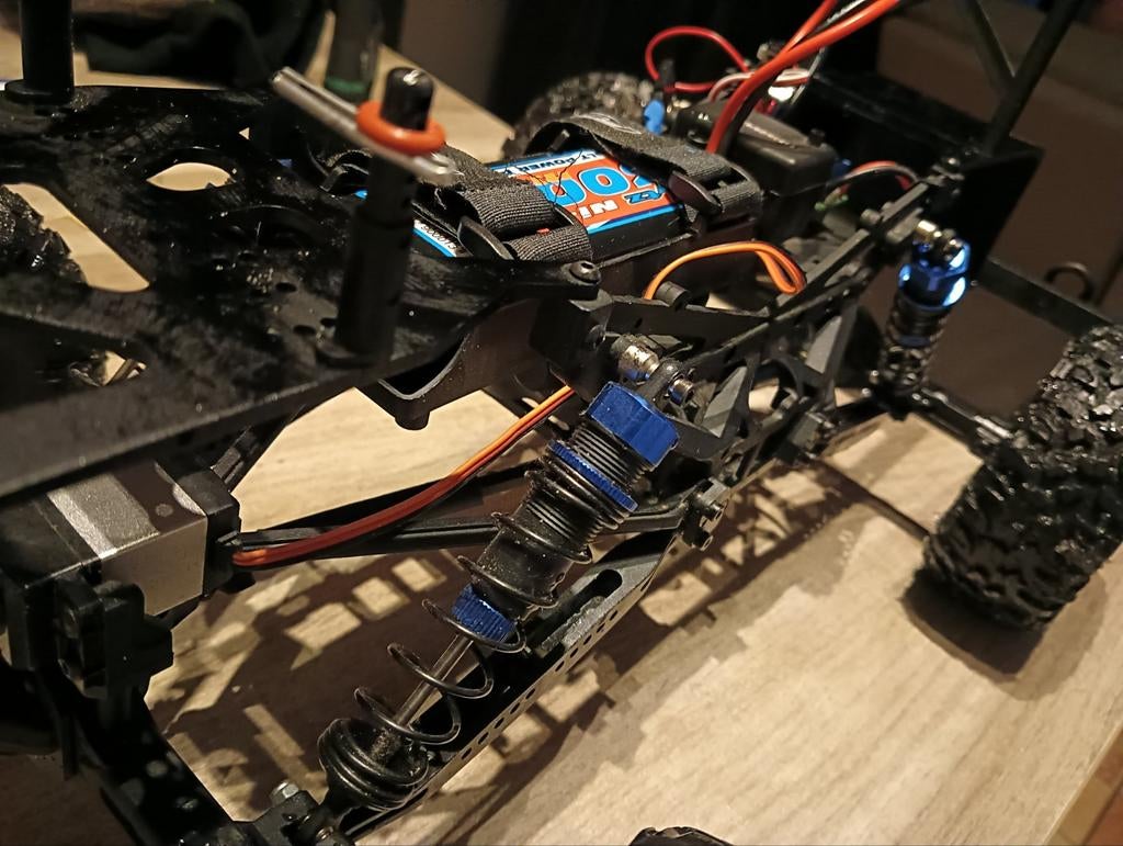 Rc crawler 1 op 10, Ophalen, Zo goed als nieuw, Auto