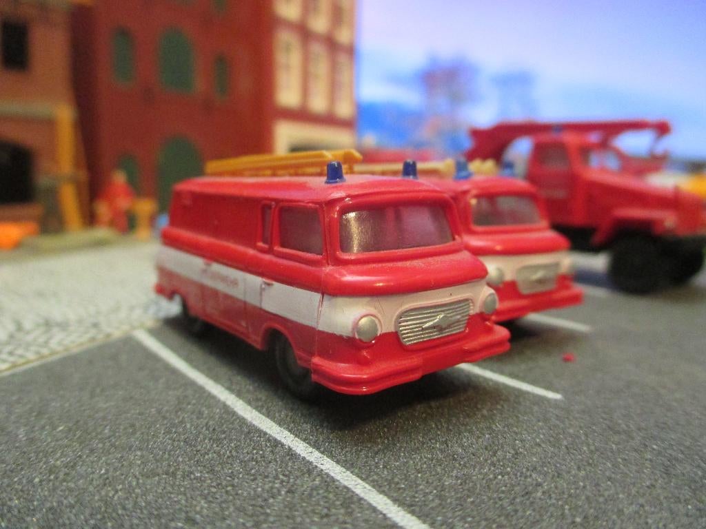 1961 Barkas B 1000 Kastenwagen - DDR Espewe DDR BRANDWEER #2, Ophalen of Verzenden, Zo goed als nieuw, Bus of Vrachtwagen, Overige merken