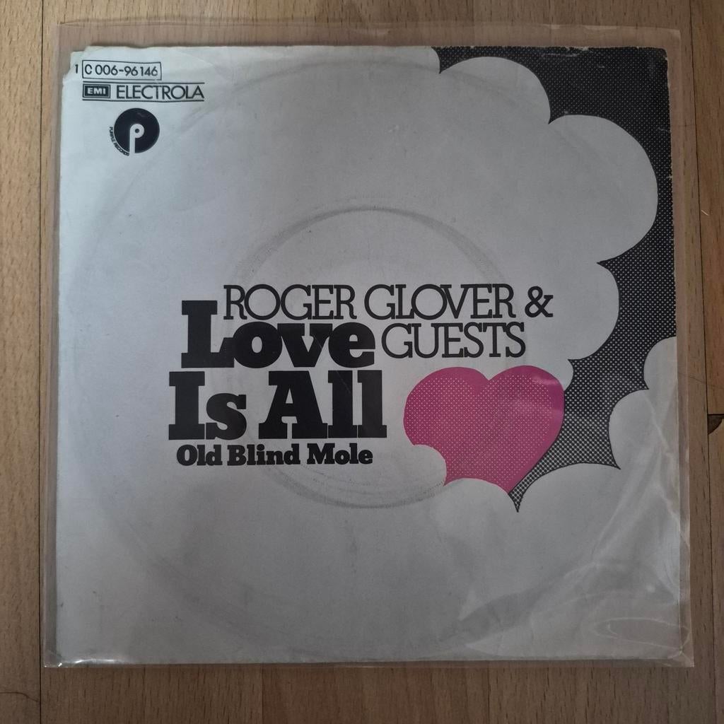 Roger Glover - Love is all, Gebruikt, 7 inch, Single, Ophalen of Verzenden