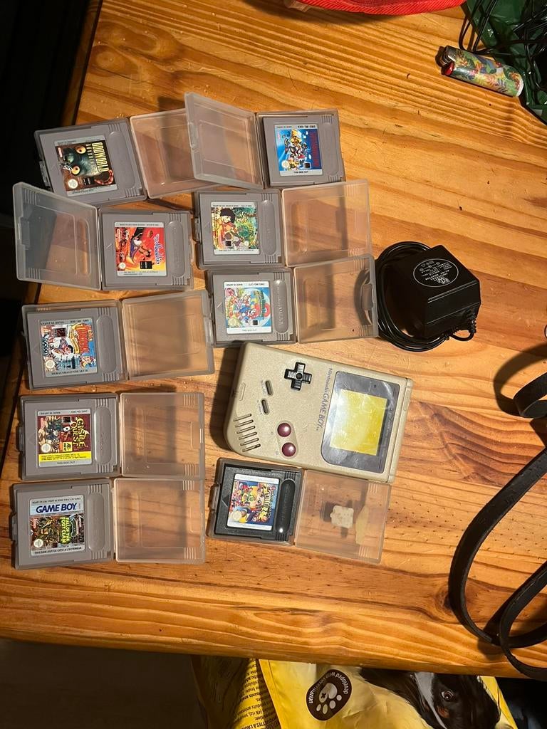 Gameboy retro, Spelcomputers en Games, Spelcomputers | Nintendo Game Boy, Ophalen of Verzenden, Zo goed als nieuw, Game Boy Color