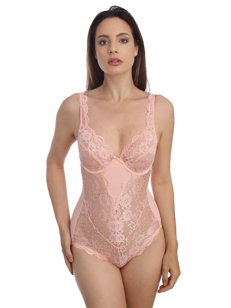 Sassa Mode Body Classic Lace Roze 75B (186), Sassa Mode, Ophalen of Verzenden, Roze, Body of Korset