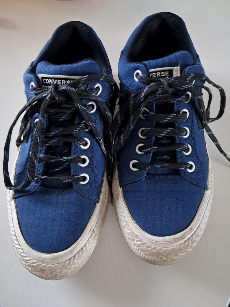 Blauwe Converse Sneakers - Maat 31, Gebruikt, Jongen of Meisje, Schoenen, Ophalen of Verzenden