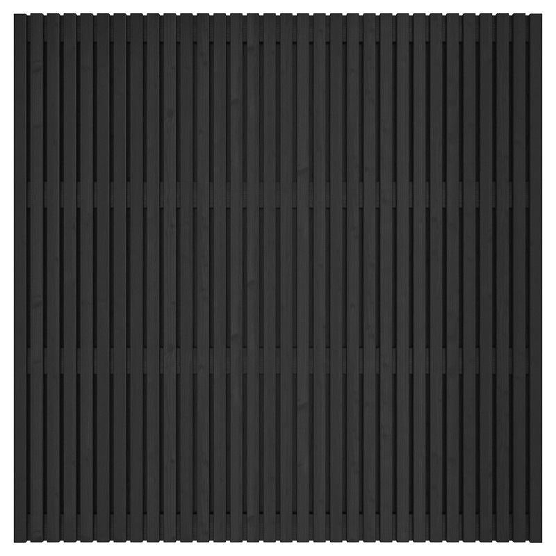 Tuinscherm Andalusië geïmpregneerd zwart 180x180 cm, 150 tot 200 cm, Nieuw, Ophalen of Verzenden, 150 tot 200 cm