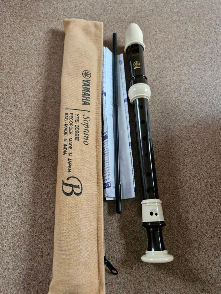 Blokfluit yamaha, Ophalen of Verzenden