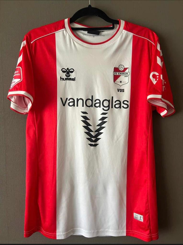 Matchworn FC Emmen ThuisShirt 2024/25, Maat L, Ophalen of Verzenden, Zo goed als nieuw, Shirt