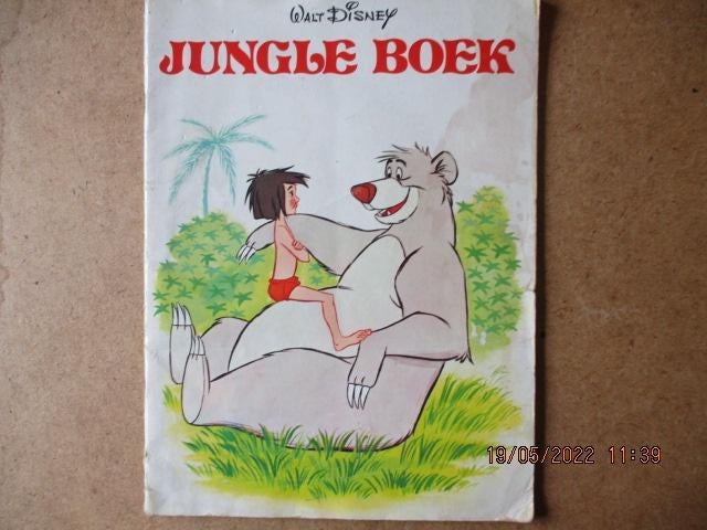 adv6473 jungle boek, Boeken, Eén stripboek, Ophalen, Gelezen