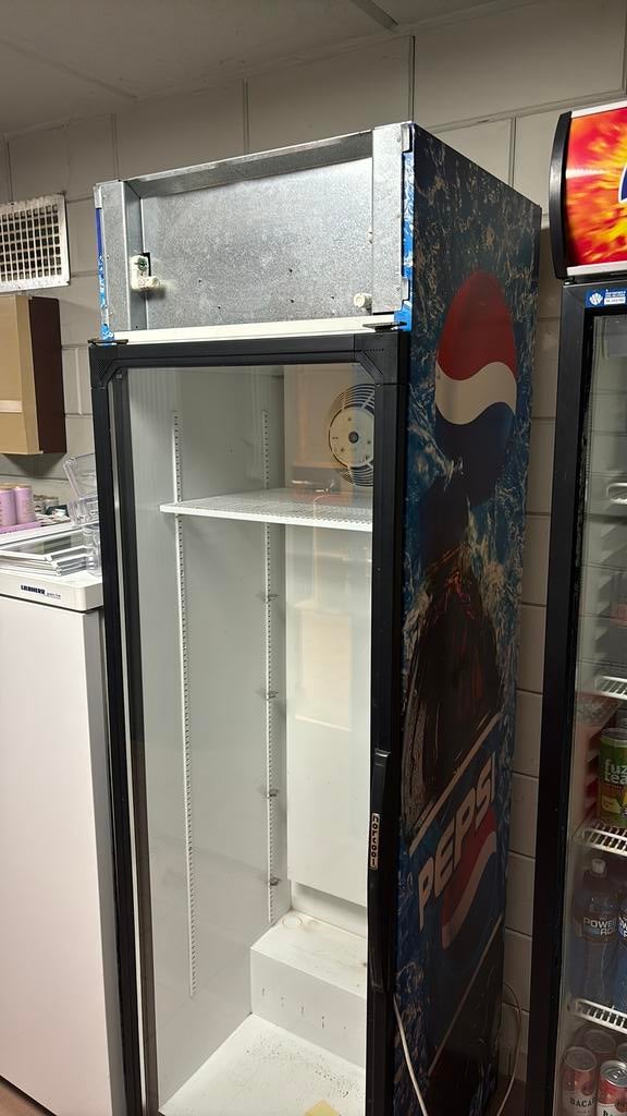 Pespi koeling, Ophalen, 200 liter of meer, 160 cm of meer, Zonder vriesvak