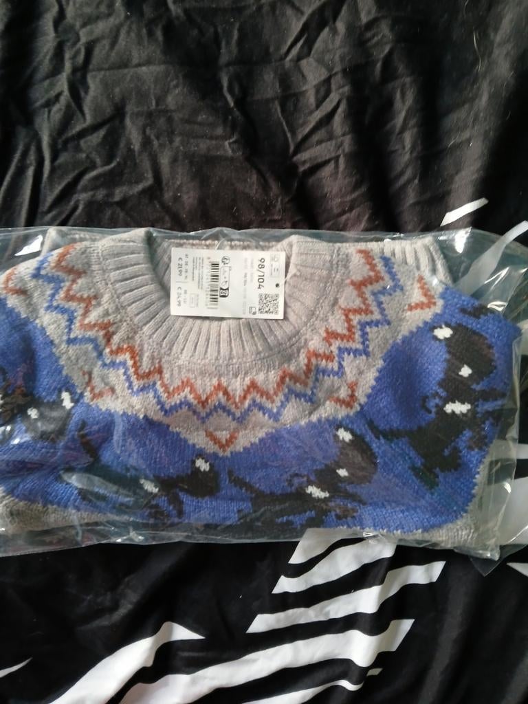 Takkie trui.  Maat 98/104., Jongen of Meisje, Trui of Vest, Nieuw, Ophalen of Verzenden