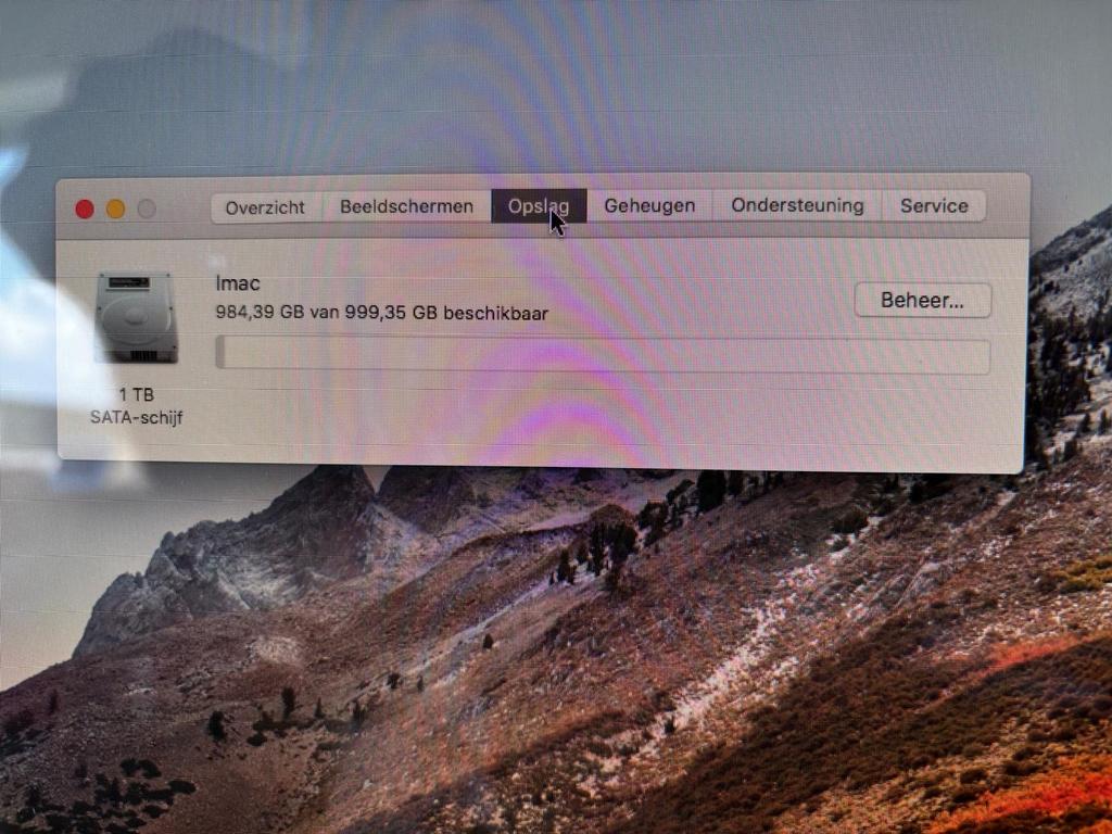 iMac 21.5 inch, Ophalen, Gebruikt, HDD, IMac