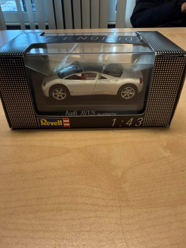 Audi Avus Quattro 1:43, Hobby en Vrije tijd, Modelauto's | 1:43, Ophalen of Verzenden, Zo goed als nieuw, Auto, Overige merken