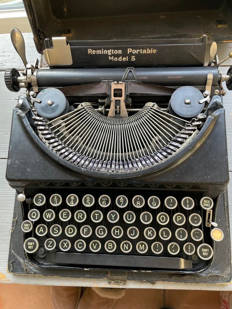 Remington Portable Model 5 Typemachine - Vintage, Ophalen