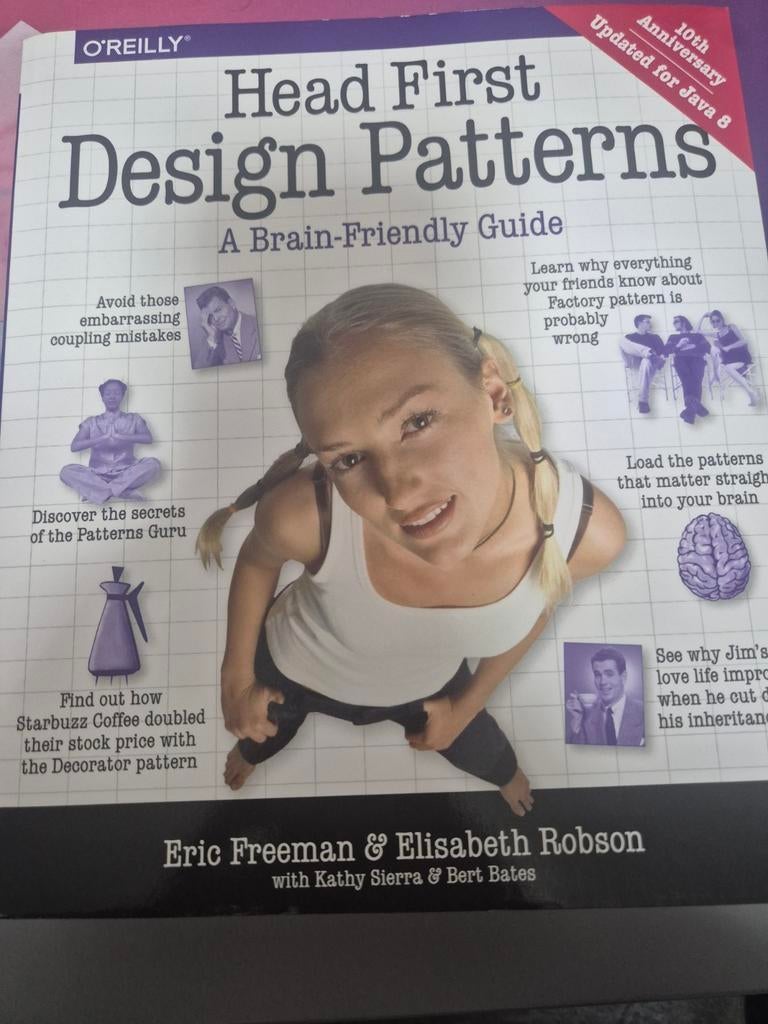 Head First Design Patterns, Boeken, Ophalen of Verzenden, Nieuw, Eric T Freeman, Elisabeth Robson, Bert Bates, Kathy Sierra