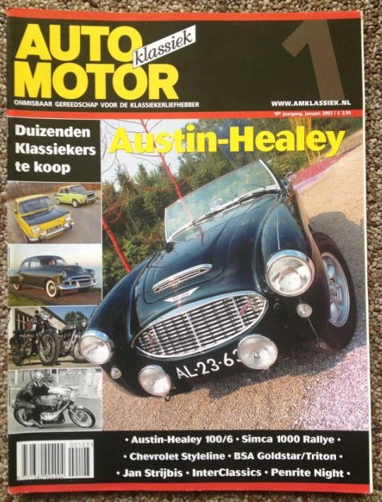 AMK: Simca 1000 Rallye, Austin Healey 100/6, Mini Moke, Ophalen of Verzenden, Zo goed als nieuw, Algemeen