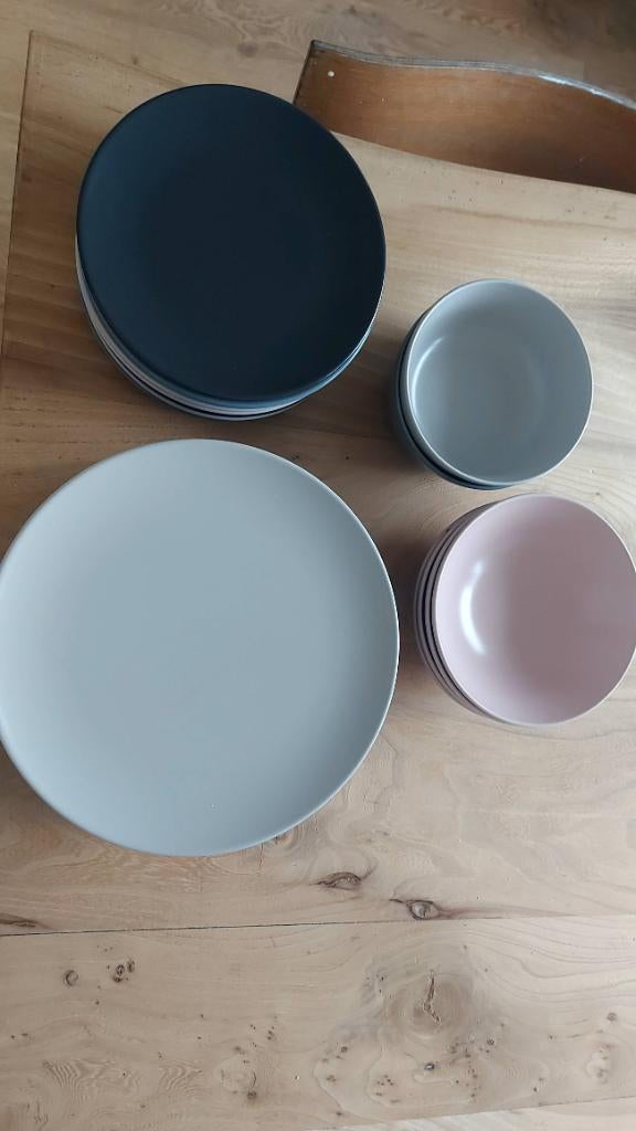 Boorden en kommetjes, Ophalen, Zo goed als nieuw, Rond, Overige materialen