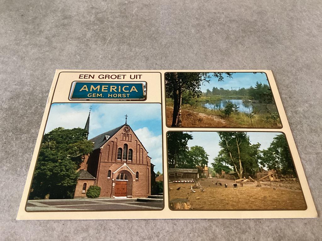 America gem. Horst., Ophalen of Verzenden, Limburg