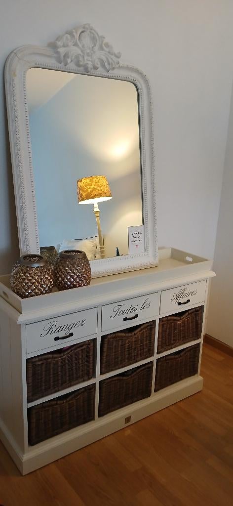 Riviera maison Rangez Toutes les Affaires, Huis en Inrichting, Kasten | Dressoirs, Zo goed als nieuw, 100 tot 150 cm, 25 tot 50 cm