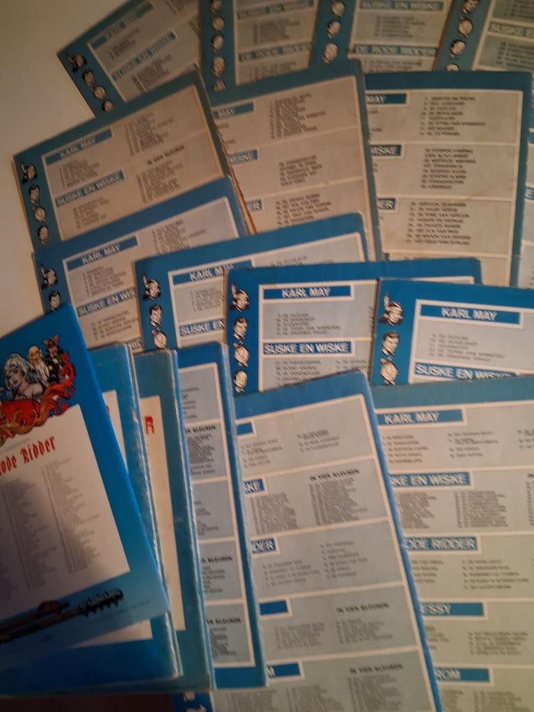 21x oude RODE RIDDER alle in 1e druk. nrs 21-22-24, Boeken, Stripboeken, Gelezen, Meerdere stripboeken, Ophalen of Verzenden