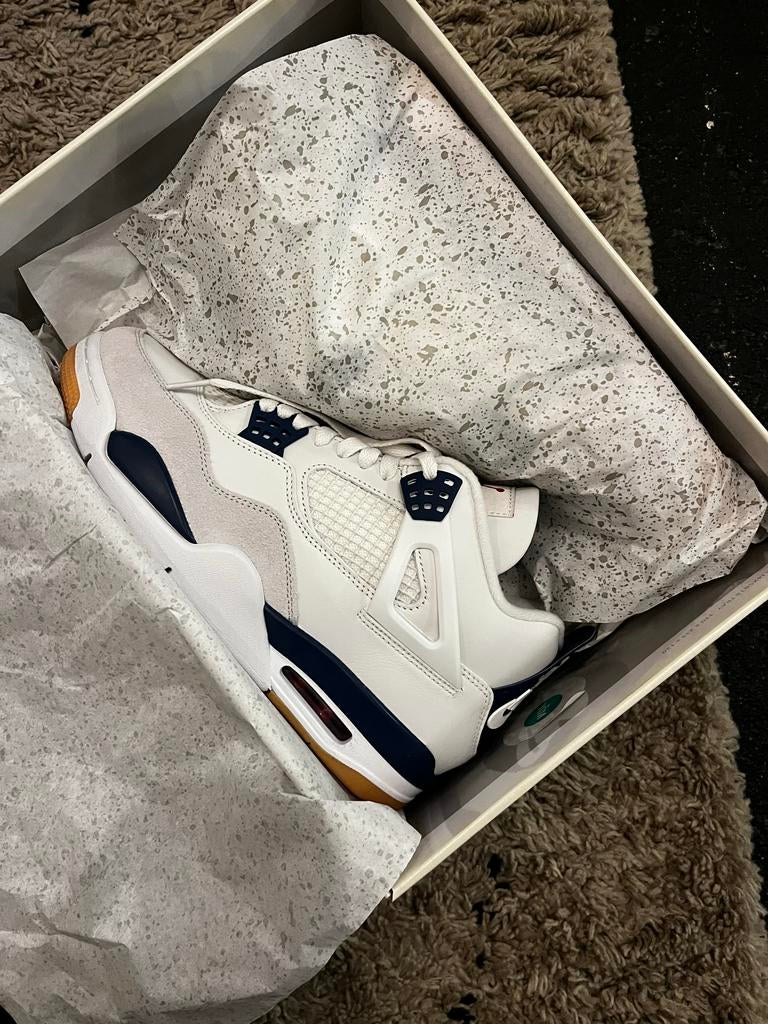 Nike SB Air Jordan 4 - US8.5, Wit, Nike, Nieuw, Ophalen of Verzenden