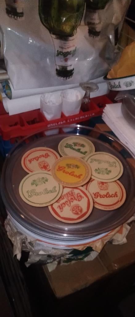 Grolsch Dienblad 2, Verzamelen, Biermerken, Ophalen of Verzenden, Nieuw, Overige typen, Grolsch