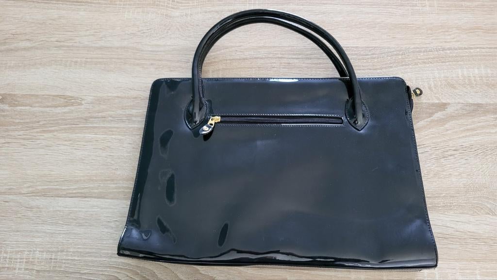 Jollybag zwarte laktas met portemonnee, Ophalen of Verzenden, Nieuw, Zwart