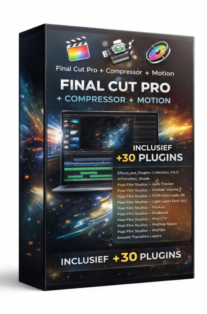 Final cut pro Plugins pakket bundel, Ophalen, MacOS