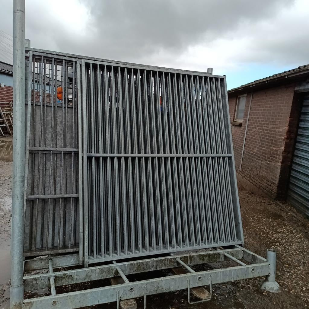 6 stuks 1,5m corton kennelpanelen zonder deur, Ophalen, Hondenkennel, 100 cm of meer, 110 cm of meer