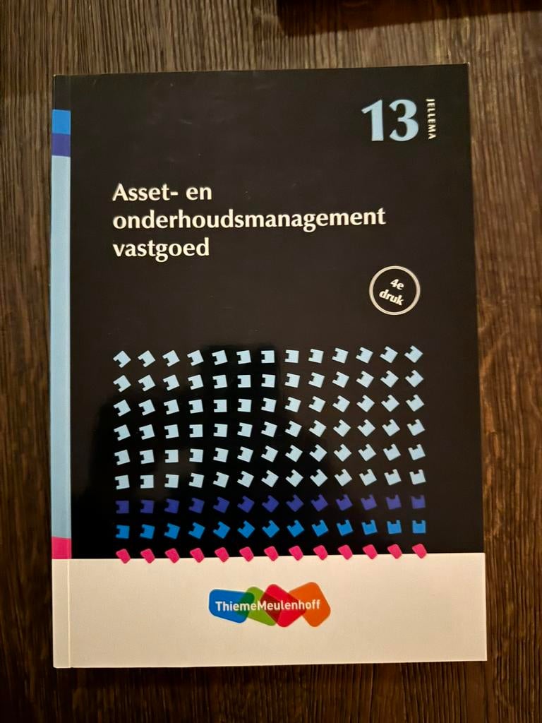 Asset- en onderhoudsmanagement vastgoed, Boeken, Ophalen of Verzenden, Zo goed als nieuw, Bouwkunde