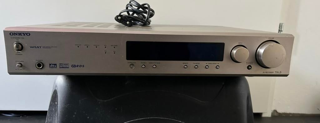 Onkyo TX L5 AV Reciever, Ophalen of Verzenden, Zo goed als nieuw, 120 watt of meer, Onkyo
