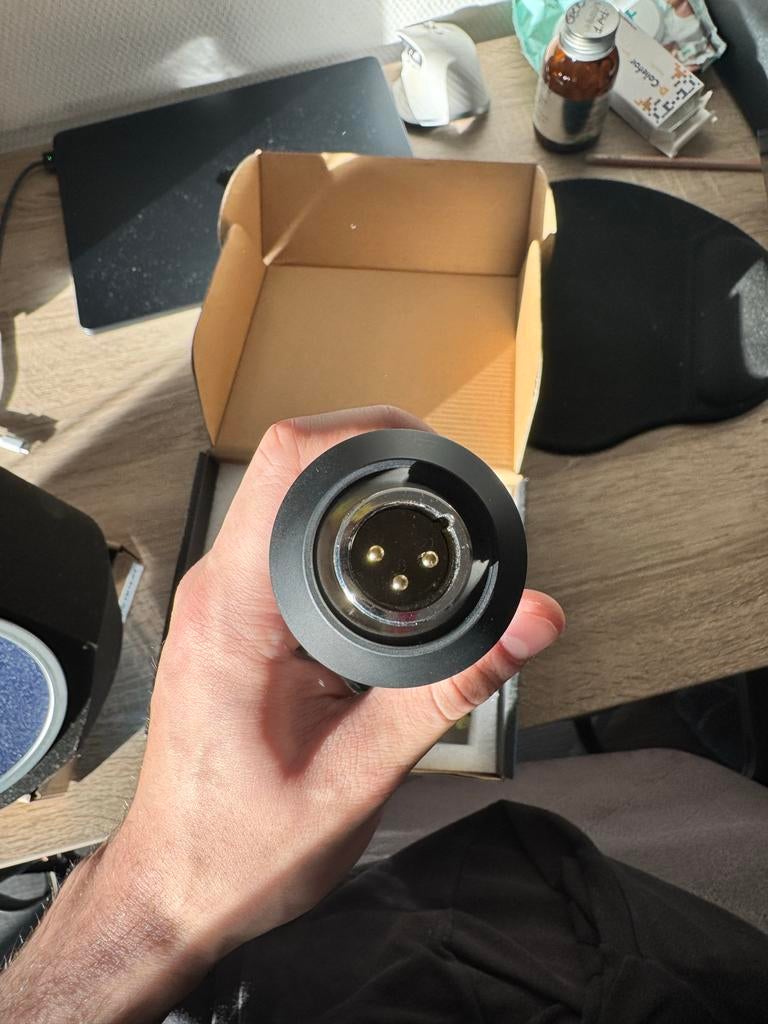 Devine Microfoon - Zo goed als nieuw!, Ophalen of Verzenden, Zo goed als nieuw, Studiomicrofoon