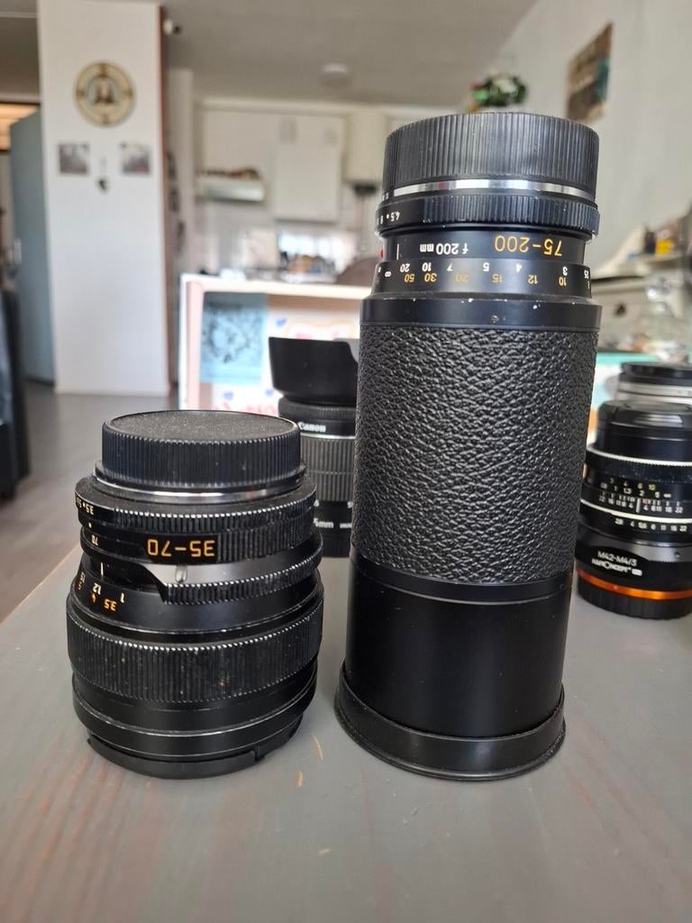 T.k. Leica zoom lenzen. Leica R. Goede staat, Ophalen of Verzenden, Gebruikt, Zoom