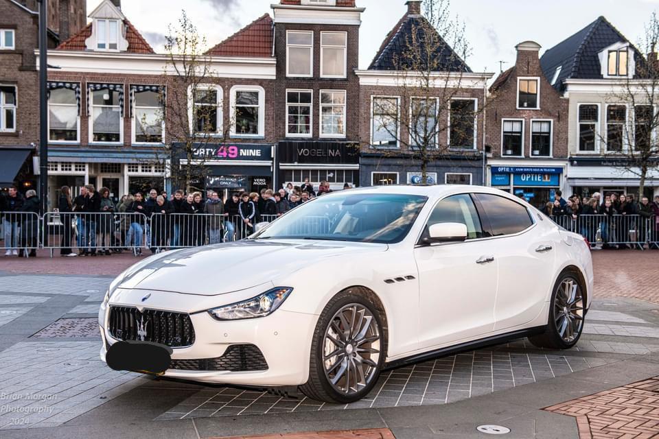 Maseratie Ghilbi voor Trouwauto / Examenfeest /Verjaardag, Trouwauto