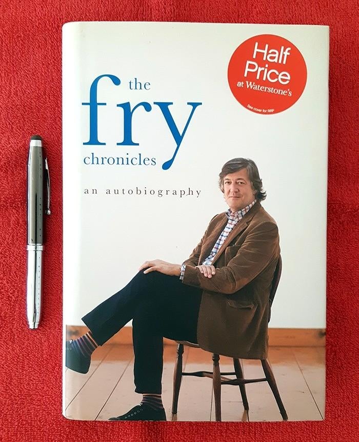 Stephen Fry autobiografie. 1e druk. Hardcover, Verzenden, Zo goed als nieuw, Stephen Fry, Film, Tv en Media