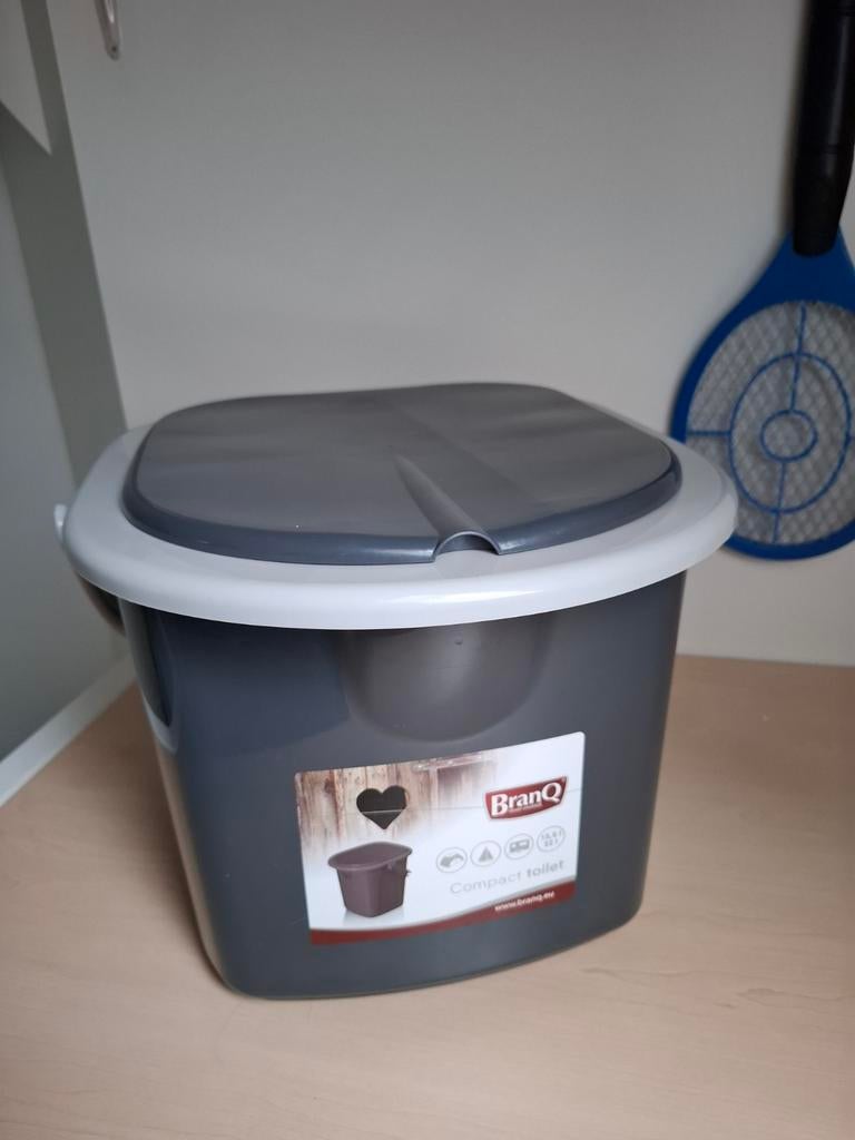 Camping toilet emmer branq, Ophalen of Verzenden, Zo goed als nieuw