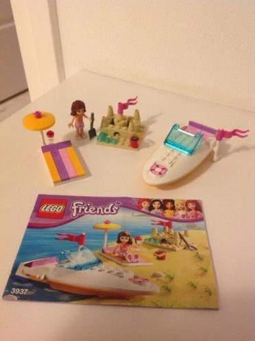 Lego Friends, Olivia's speedboot, complete set, Ophalen of Verzenden, Zo goed als nieuw, Complete set, Lego