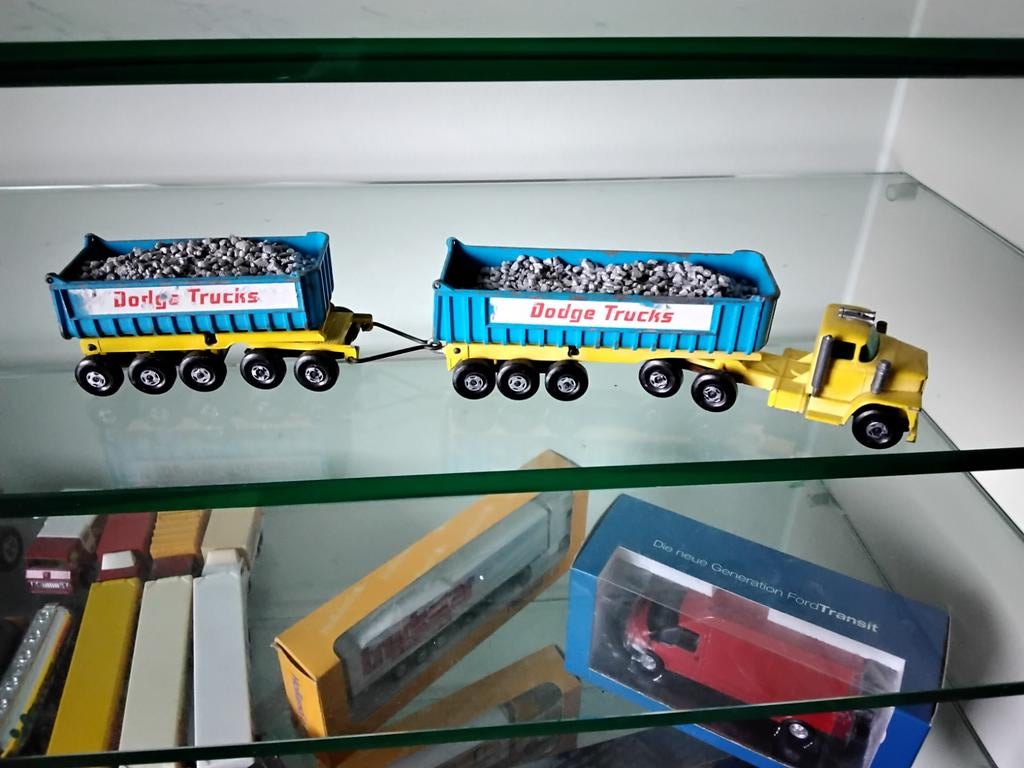 Matchbox Dodge Tractor K16, Ophalen of Verzenden, Gebruikt, 1:50 of kleiner, Auto