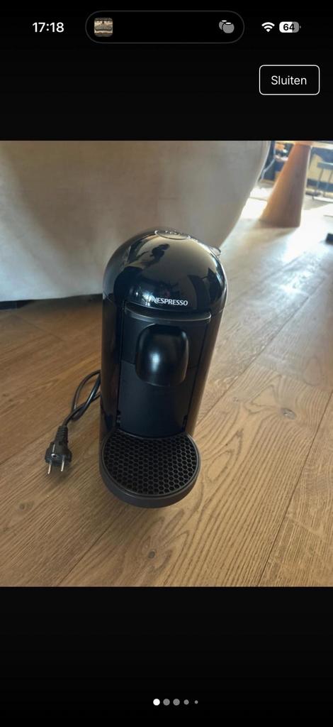 Nespresso Vertuo Koffiemachine - Perfecte Koffie!, Koffiemachine, Ophalen of Verzenden, Zo goed als nieuw, 1 kopje