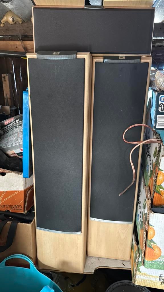 Jbl boxen set 6 stuks luidsprekers speakers, Audio, Tv en Foto, Luidsprekers, JBL, Ophalen of Verzenden, Zo goed als nieuw, 120 watt of meer