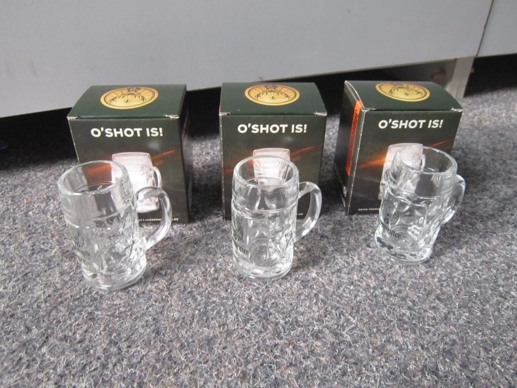 JAGERMEISTER SHOT GLAZEN, Ophalen, Nieuw, Gebruiksvoorwerp
