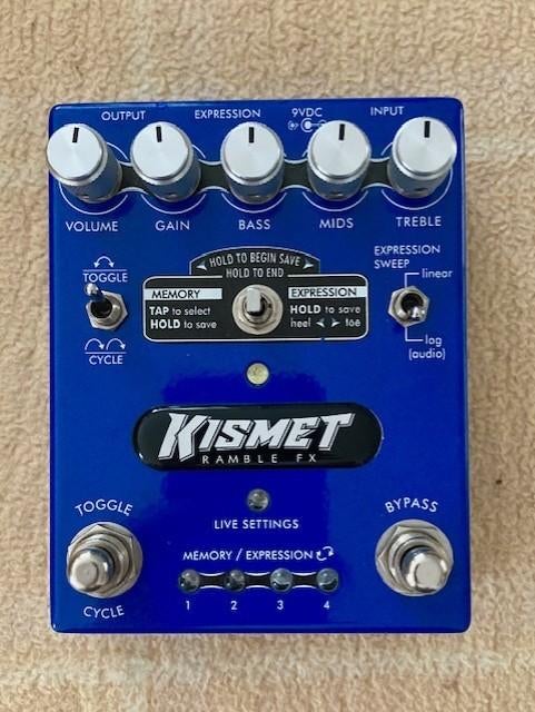 Kismet Ramble FX, Muziek en Instrumenten, Effecten, Zo goed als nieuw, Distortion, Overdrive of Fuzz, Ophalen of Verzenden