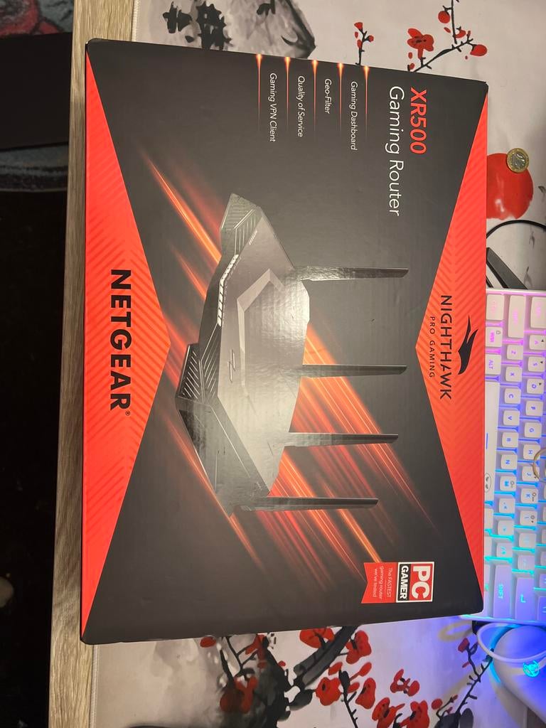 Netgear Nighthawk Pro Gaming XR500 Router, Ophalen of Verzenden, Zo goed als nieuw, Router