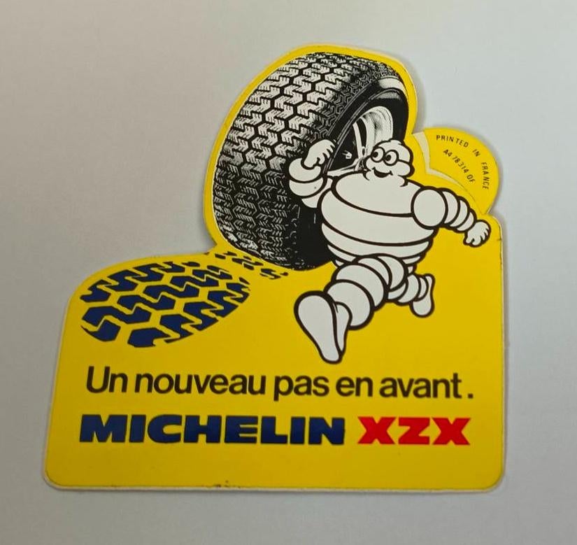 Sticker Michelin XZX banden, Verzamelen, Ophalen of Verzenden, Nieuw, Merk