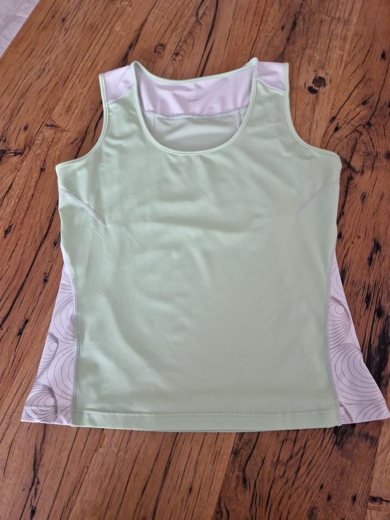Te koop groen/wit dames sport shirt, maat M, merk INQ, Kleding | Dames, Maat 38/40 (M), INQ, Ophalen of Verzenden, Groen