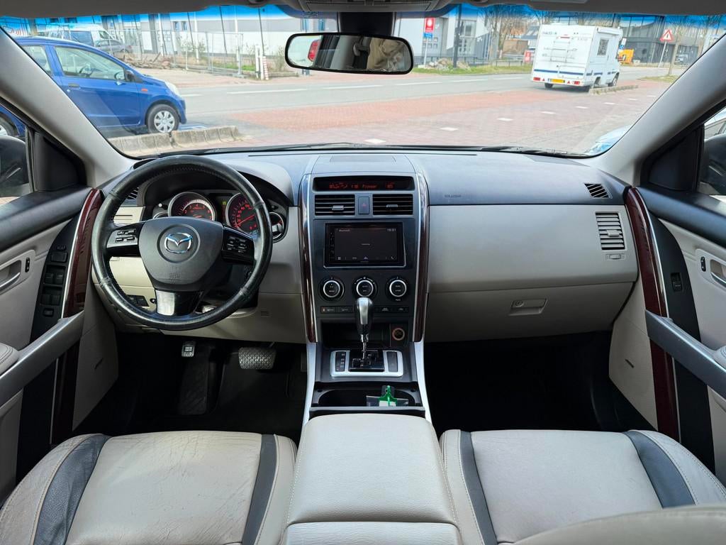 Mazda CX-9 3.7 GT-L AUT|NAV|Carplay|CAM|Leder|7Persoons!, Automaat, Gebruikt, Beige, Leder